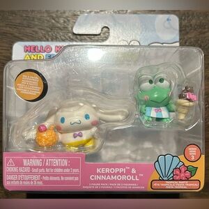 Keroppi & Cinnamoroll Figure Set NWT